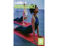 [Hot Sale]LesMills Routines BODY BALANCE 89 New Release BODY FLOW 89 DVD, CD & Notes